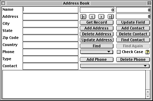 Address Book a4 image