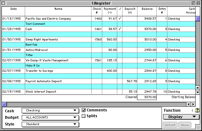 Register - Display a4 image