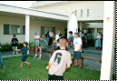 roll 4 frame 1 july 17, the rocket is moved outside for friday's closing ceremonies.